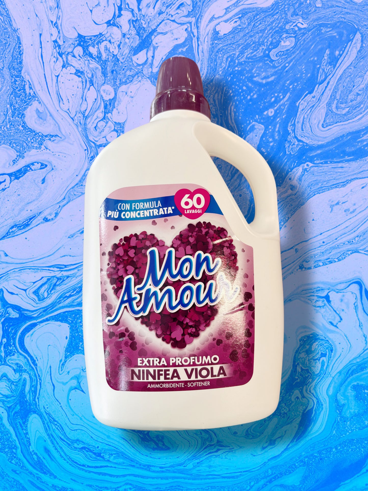 Mon Amour Ammorbidente Extra Profumo Ninfea Viola 3 L