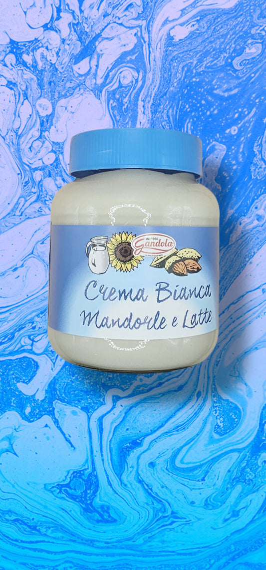 Gandola Crema Bianca Mandorle e Latte – 350 g