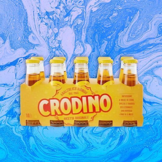 Crodino Klassisch – Italiens beliebtester Aperitif ohne Alkohol – 10 x 10 cl