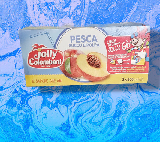 Jolly Colombani Pfirsich – 3 × 200 ml