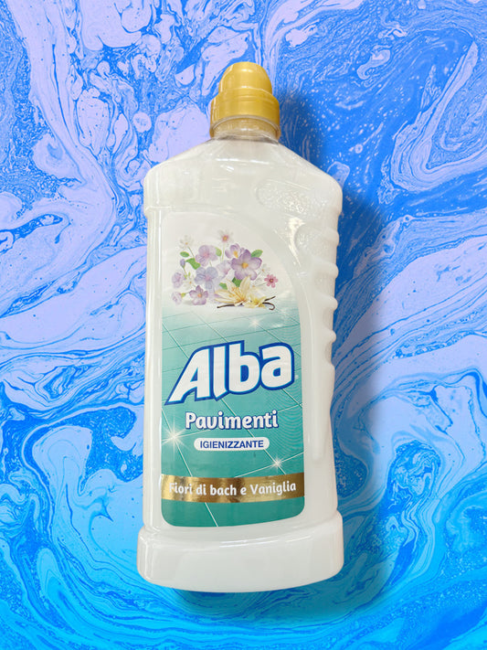 Alba Pavimenti Igienizzante Fiori di Bach e Vaniglia 1 L