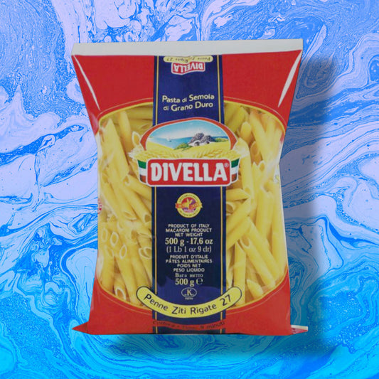 Divella – Penne Ziti Rigate No. 27 (12kg) x24 Stück