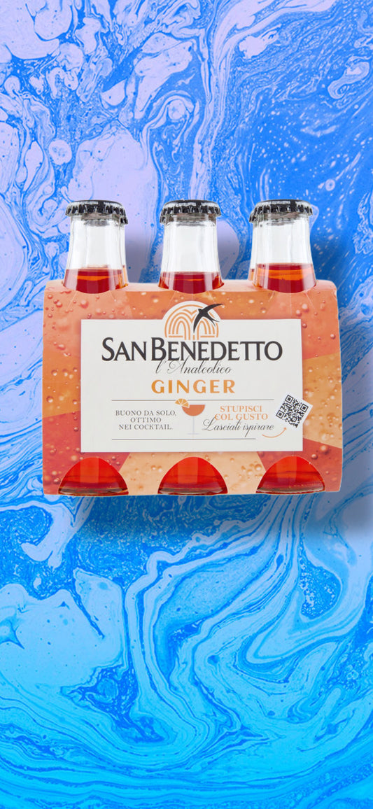 San Benedetto Ginger – 3 × 200 ml (insgesamt 600 ml)