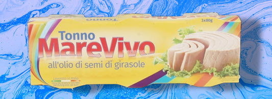 Mare Vivo Thunfisch in Sonnenblumenöl – 3 × 80 g