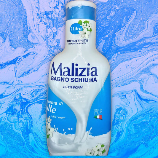 Malizia Bagno Schiuma „Crema di Latte“ (Milch‑Creme Badeschaum 1L)
