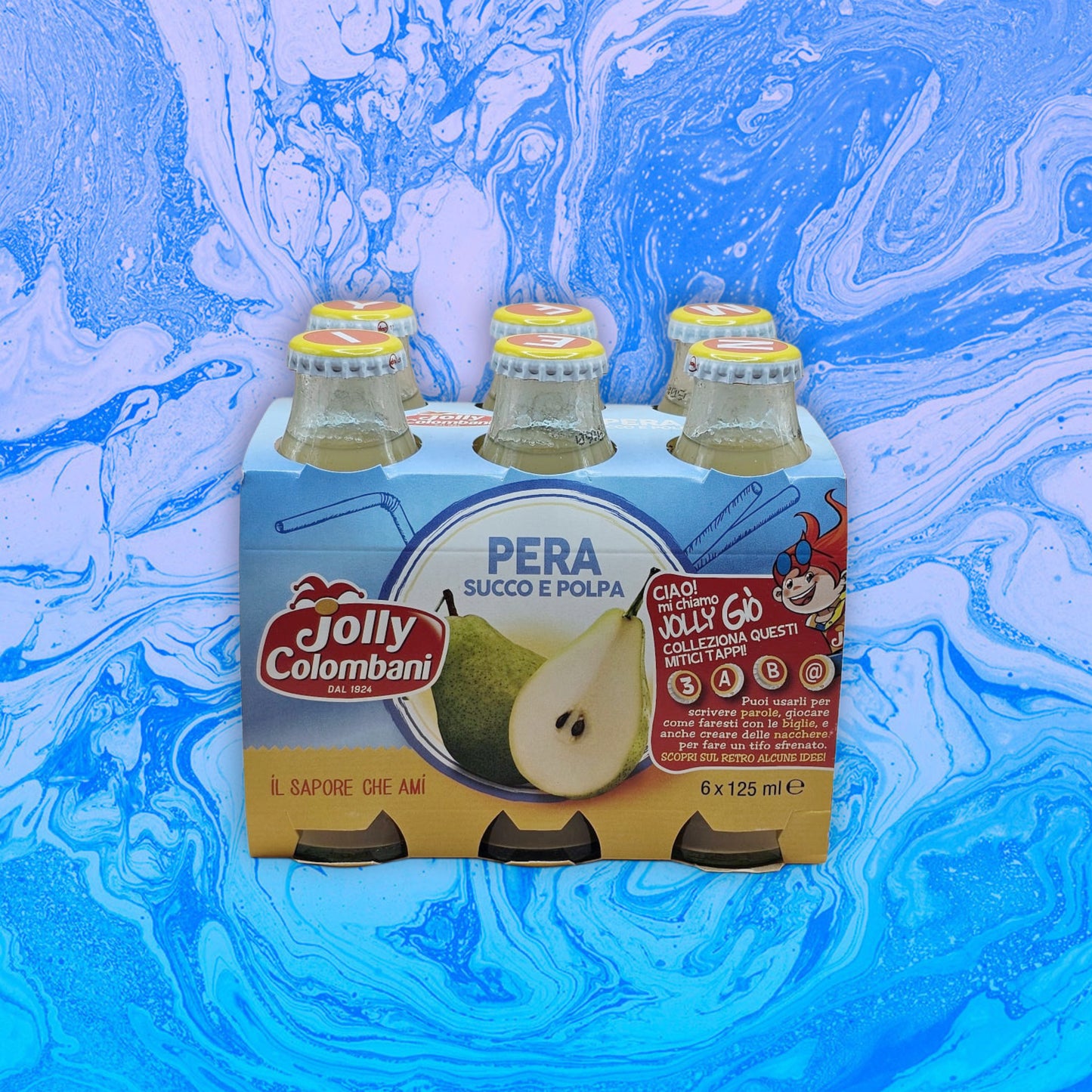 Jolly Colombani Pera succo e Polpa 6x125ml